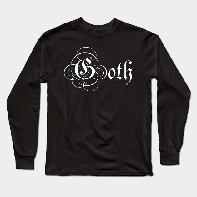 Goth | Fancy Long Sleeve T-Shirt by jverdi28